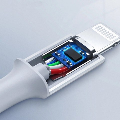 Kabel Ugreen US171 Lightning - USB-C PD 20W 3A 480Mb/s 1,5m - biały Kabel Ugreen US171 Lightning - USB-C PD 20W 3A 480Mb/s 1,5m - biały