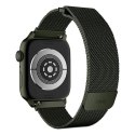 Pasek Uniq Dante Stainless Steel na Apple Watch 1/2/3/4/5/6/7/8/SE/SE2 38/40/41mm - zielony