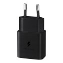 Samsung ładowarka sieciowa USB Typ C 15W PD AFC + kabel USB Typ C czarny (EP-T1510XBEGEU)