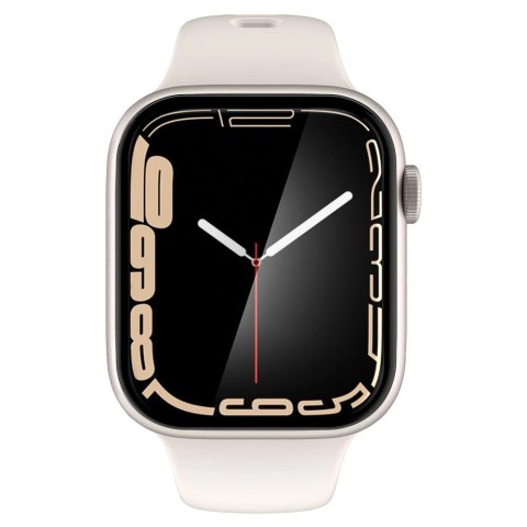 Szkło hybrydowe Spigen ProFlex EZ Fit na Apple Watch 7 / 8 (45 mm) - 2 szt. Szkło hybrydowe Spigen ProFlex EZ Fit na Apple Watch 7 / 8 (45 mm) - 2 szt.