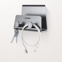 Uchwyt Ugreen LP193 metalowy ścienny na smartfon / tablet 4-9.7" - srebrny