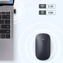 Ugreen poręczna myszka bezprzewodowa USB zielony (MU001)