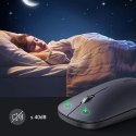 Ugreen poręczna myszka bezprzewodowa USB zielony (MU001)