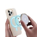 Dux Ducis Roma skórzane etui do iPhone 13 Pro Max elegancki pokrowiec z naturalnej skóry biały