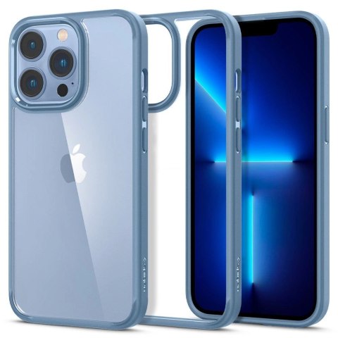 Etui Spigen Ultra Hybrid na iPhone 13 Pro - niebieskie Etui Spigen Ultra Hybrid na iPhone 13 Pro - niebieskie