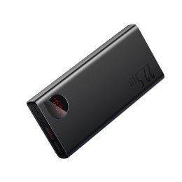 Baseus Adaman powerbank z szybkim ładowaniem 20000mAh 22.5W + kabel USB-A - USB-C 3A 0.3m czarny