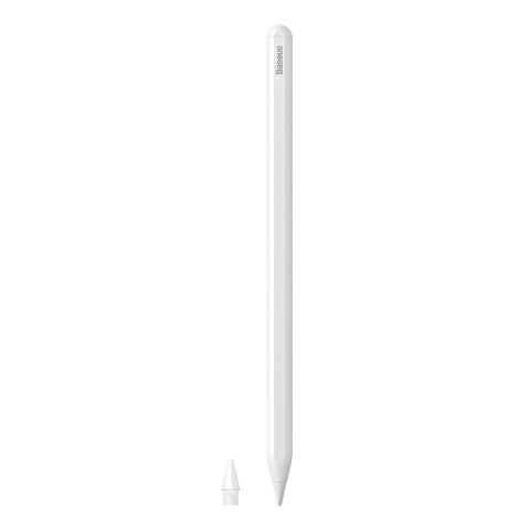 Baseus rysik z bezprzewodowym ładowaniem do iPad biały + wymienna końcówka Baseus rysik z bezprzewodowym ładowaniem do iPad biały + wymienna końcówka