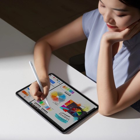 Baseus rysik z bezprzewodowym ładowaniem do iPad biały + wymienna końcówka Baseus rysik z bezprzewodowym ładowaniem do iPad biały + wymienna końcówka