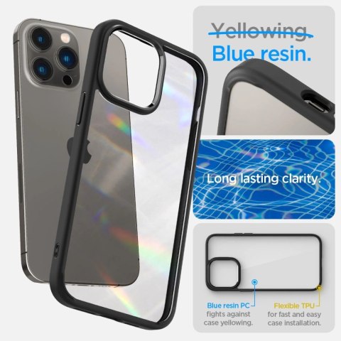 Etui Spigen Ultra Hybrid na iPhone 14 Pro Max - czarny mat Etui Spigen Ultra Hybrid na iPhone 14 Pro Max - czarny mat
