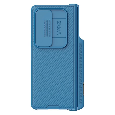 Nillkin CamShield Pro Case (suit) etui Samsung Galaxy Z Fold 4 pokrowiec z osłoną na aparat podstawka niebieskie Nillkin CamShield Pro Case (suit) etui Samsung Galaxy Z Fold 4 pokrowiec z osłoną na aparat podstawka niebieskie