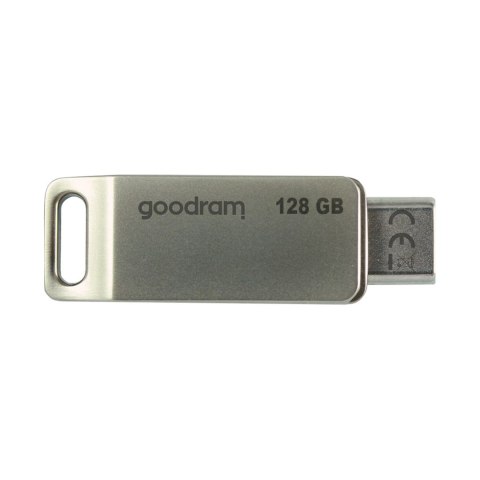 Pendrive 128 GB USB 3.2 Gen 1 USB / USB C OTG ODA3 Goodram - srebrny Pendrive 128 GB USB 3.2 Gen 1 USB / USB C OTG ODA3 Goodram - srebrny
