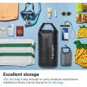 Torba Spigen Aqua Shield A630 wodoodporna 20 l + torba 2 l - czarna