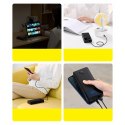 Baseus Bipow powerbank z szybkim ładowaniem 30000mAh 20W biały (Overseas Edition) + kabel USB-A - Micro USB 0.25m biały (PPBD050