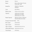 Baseus Bipow powerbank z szybkim ładowaniem 30000mAh 20W biały (Overseas Edition) + kabel USB-A - Micro USB 0.25m biały (PPBD050