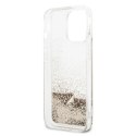 Etui Guess Glitter Charms na iPhone 14 Pro - złote