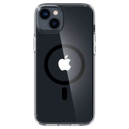 Etui Spigen Ultra Hybrid Mag z MagSafe na iPhone 14 Plus - przezroczysto-czarne
