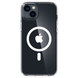 Etui Spigen Ultra Hybrid Mag z MagSafe na iPhone 14 - przezroczysto-białe