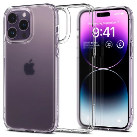 Etui Spigen Ultra Hybrid na iPhone 14 Pro - matowo-przezroczyste Etui Spigen Ultra Hybrid na iPhone 14 Pro - matowo-przezroczyste