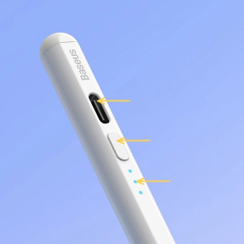Aktywny rysik stylus do iPad Baseus Smooth Writing 2 SXBC060202 - biały Aktywny rysik stylus do iPad Baseus Smooth Writing 2 SXBC060202 - biały