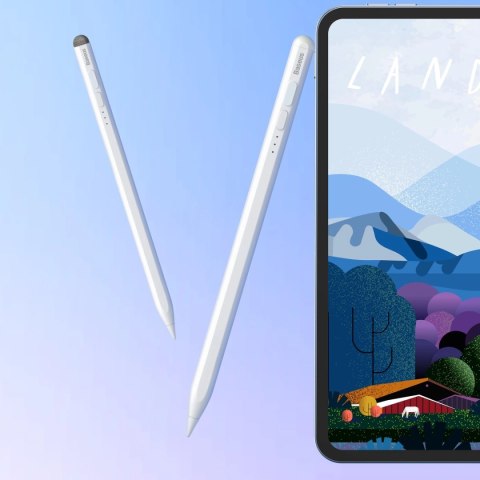 Aktywny rysik stylus do iPad Baseus Smooth Writing 2 SXBC060502 - biały Aktywny rysik stylus do iPad Baseus Smooth Writing 2 SXBC060502 - biały