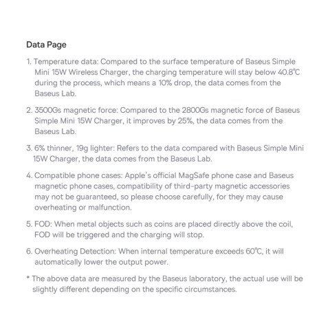 Baseus Simple Mini3 ładowarka magnetyczna MagSafe Qi 15W niebieska Baseus Simple Mini3 ładowarka magnetyczna MagSafe Qi 15W niebieska