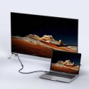 Kabel Ugreen 10387 USB-C - USB-C PD QC 4K 60Hz 100W 5A 10Gb/s 1m - czarny