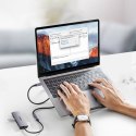 Kabel Ugreen US372 30205 USB-C - USB-C PD QC 100W 5A 10Gbps 1m - szary