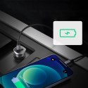 Ładowarka samochodowa Ugreen CD130 USB-A / USB-C 30W - szara
