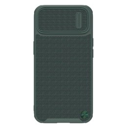 Nillkin Textured S Case etui iPhone 14 pancerny pokrowiec z osłoną na aparat zielony