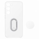 Samsung Clear Gadget Case etui Samsung Galaxy S23 pokrowiec ring holder podstawka przezroczyste (EF-XS911CTEGWW)
