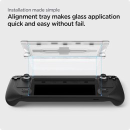 Szkło hartowane Spigen Glas.tR EZ Fit na Steam Deck