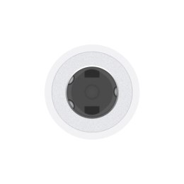 Adapter Apple MMX62ZM/A Lightning - mini jack 3.5 mm (żeński) - biały
