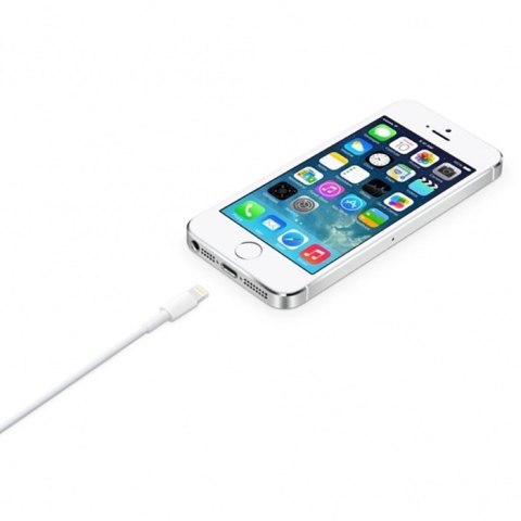 Apple kabel przewód USB-A - Lightning 2m biały (MD819) Apple kabel przewód USB-A - Lightning 2m biały (MD819)