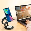 Choetech stacja ładująca indukcyjna 3w1 iPhone 12/13/14, AirPods Pro, Apple Watch czarna (T585-F)