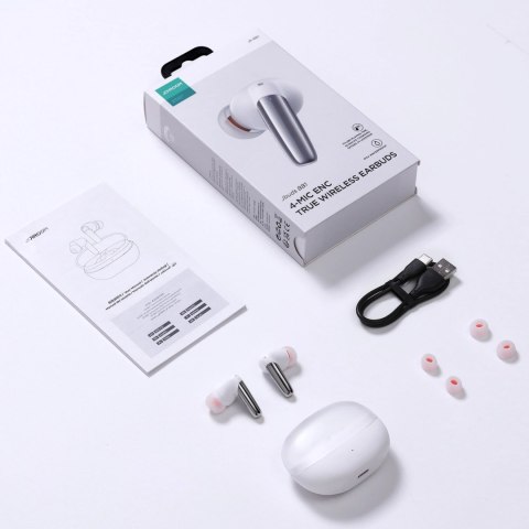 Douszne słuchawki bezprzewodowe Joyroom Jbuds Series JR-BB1 TWS - białe Douszne słuchawki bezprzewodowe Joyroom Jbuds Series JR-BB1 TWS - białe
