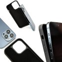 Etui Bewood Unique Vegas z drewna i żywicy na iPhone 14 - różowo-niebieskie