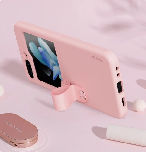 Etui z zawieszką i podstawką Nillkin Flex Flip do Samsung Galaxy Z Flip 5 - czarne Etui z zawieszką i podstawką Nillkin Flex Flip do Samsung Galaxy Z Flip 5 - czarne