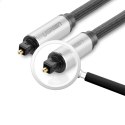 Kabel Ugreen AV108 10541 optyczny Toslink/SPDIF 3m - szary