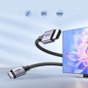 Kabel Ugreen HD163 15515 mini HDMI / HDMI 2.1 8K 2m - szary