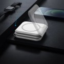 Ładowarka indukcyjna 3w1 Dudao A11N 15W - biała + kabel USB-C / USB-C