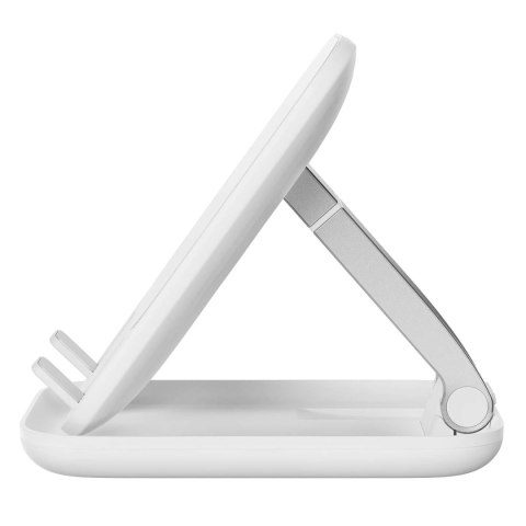 Składany stojak Baseus BS-HP009 Seashell Series na tablet - biały Składany stojak Baseus BS-HP009 Seashell Series na tablet - biały