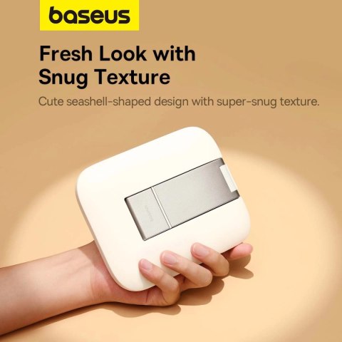 Składany stojak Baseus BS-HP009 Seashell Series na tablet - biały Składany stojak Baseus BS-HP009 Seashell Series na tablet - biały