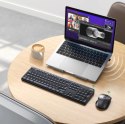Zestaw bezprzewodowa mysz i klawiatura komputerowa 2.4Ghz Ugreen MK006 - czarny