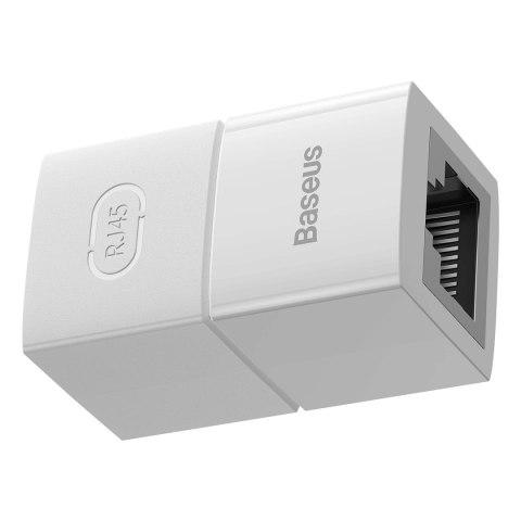 Złączka sieciowa łącznik kabli Ethernet RJ-45 Baseus AirJoy Series 10 szt. - biała Złączka sieciowa łącznik kabli Ethernet RJ-45 Baseus AirJoy Series 10 szt. - biała