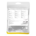 Baseus szybki kabel internetowy RJ45 cat.7 10Gbps 10m pleciony czarny