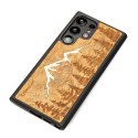 Etui Bewood Góry Imbuia drewniane na Samsung Galaxy S23 Ultra - jasnobrązowe