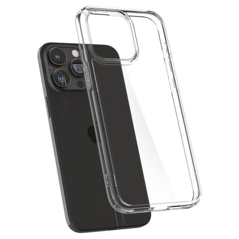 Etui Spigen Crystal Hybrid na iPhone 15 Pro - przezroczyste Etui Spigen Crystal Hybrid na iPhone 15 Pro - przezroczyste