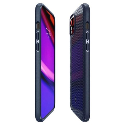 Etui Spigen Mag Armor z MagSafe na iPhone 15 Plus - niebieskie Etui Spigen Mag Armor z MagSafe na iPhone 15 Plus - niebieskie