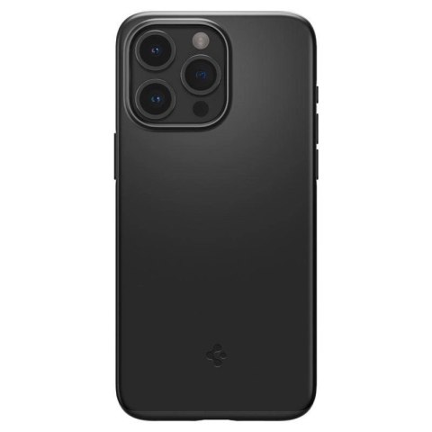 Etui Spigen Thin Fit na iPhone 15 Pro Max - czarne Etui Spigen Thin Fit na iPhone 15 Pro Max - czarne