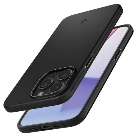 Etui Spigen Thin Fit na iPhone 15 Pro Max - czarne Etui Spigen Thin Fit na iPhone 15 Pro Max - czarne